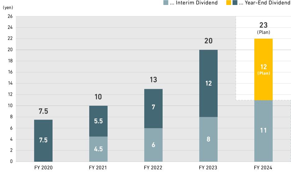 Annual Dividend per Share