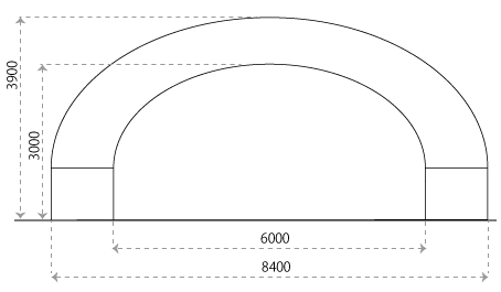 断面図