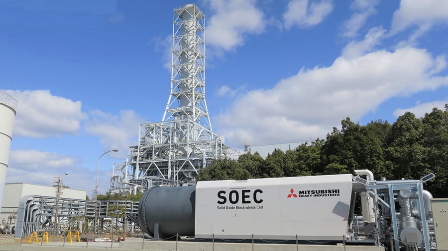 MHI Begins Operation of SOEC Test Module the Next-Generation High ...