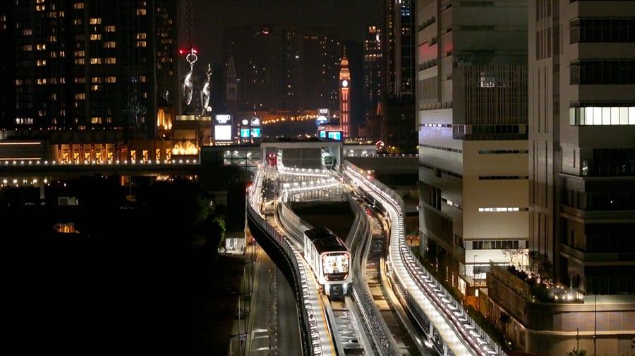 Macau LRT Seac Pai Van and Hengqin Extension Lines Begin Commercial Operations-- Contribute to the Development of Key Transport Infrastructure to Support the Enhancement of Accessibility to a New Residential Area and Mainland China --