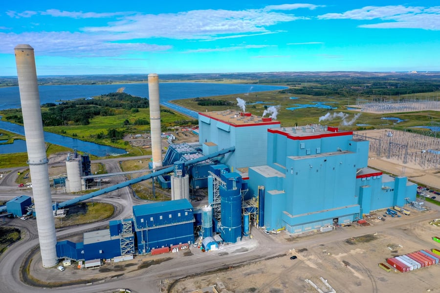 Genesee Generating Station (photo courtesy of Capital Power Corporation)