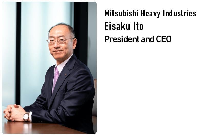 Mitsubishi Heavy Industries CEO Eisaku Ito