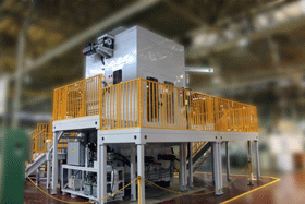 Double-headed helical broaching machine “BH50-17”